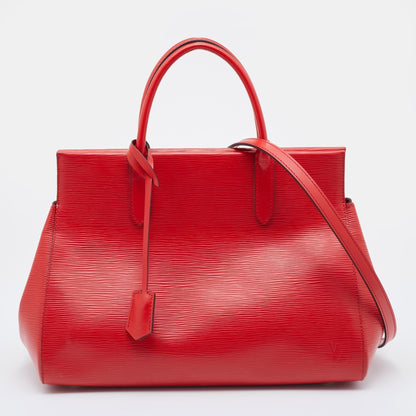Louis Vuitton Coquelicot Epi Leather Marly MM Bag