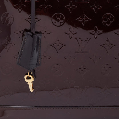 Louis Vuitton Amarante Monogram Vernis Alma GM Bag