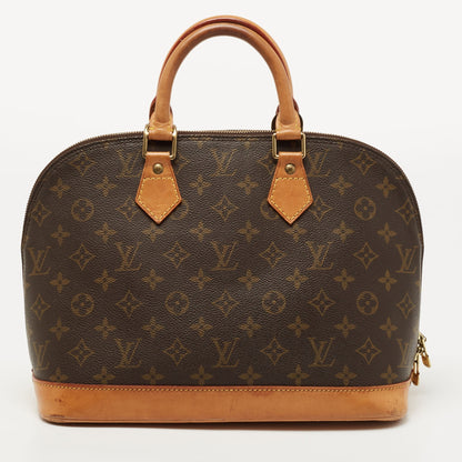 LOUIS VUITTON Monogram Canvas Alma PM Bag