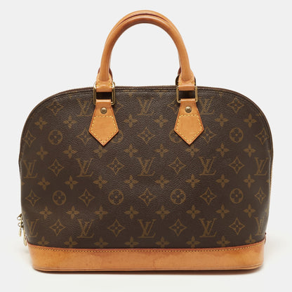 LOUIS VUITTON Monogram Canvas Alma PM Bag
