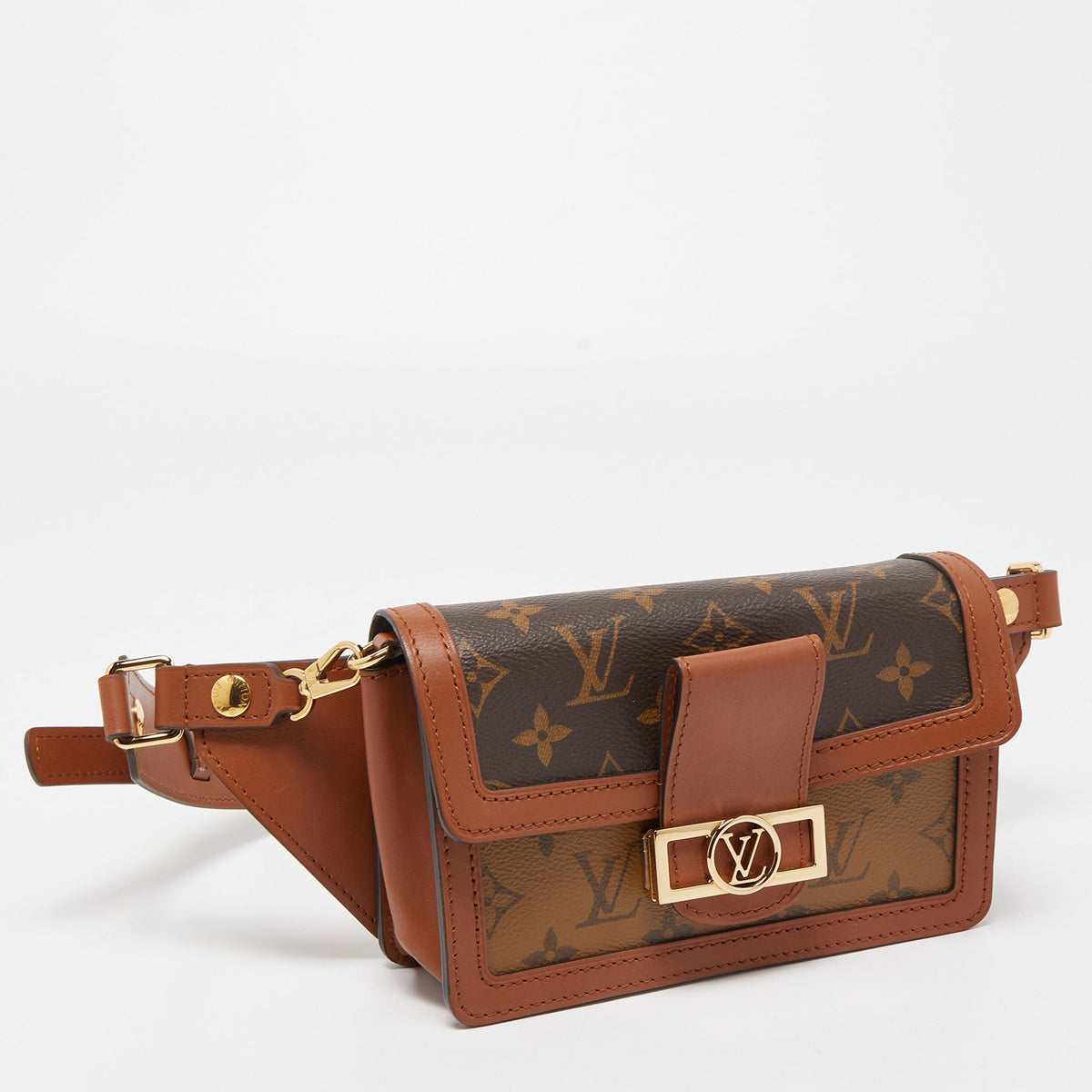LOUIS VUITTON Monogram Reverse Canvas Dauphine Bumbag Bag