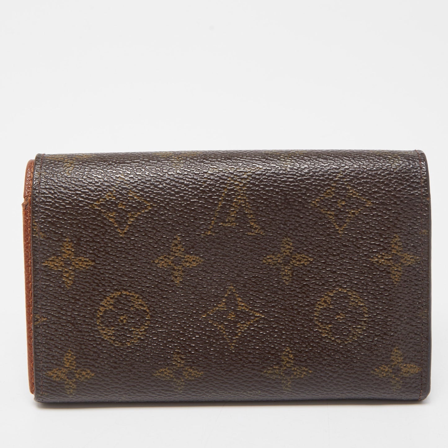 LOUIS VUITTON Monogram Canvas Porte Monnaie Tresor Wallet