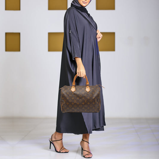 LOUIS VUITTON Monogram Canvas Speedy 30 Bag