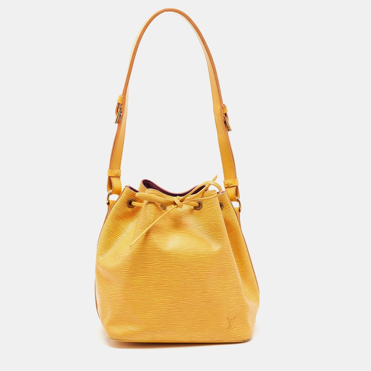 LOUIS VUITTON Tassil Yellow Epi Leather Neonoe Bag