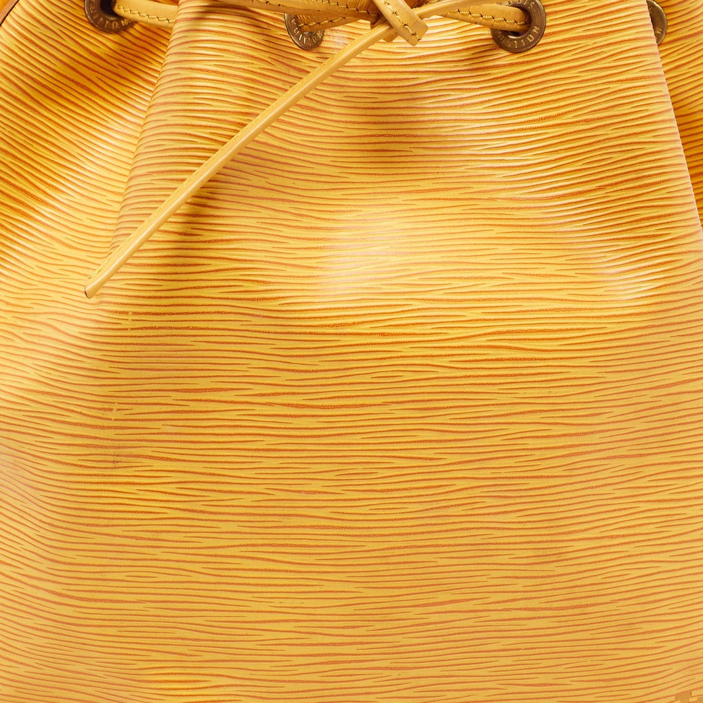 LOUIS VUITTON Tassil Yellow Epi Leather Neonoe Bag