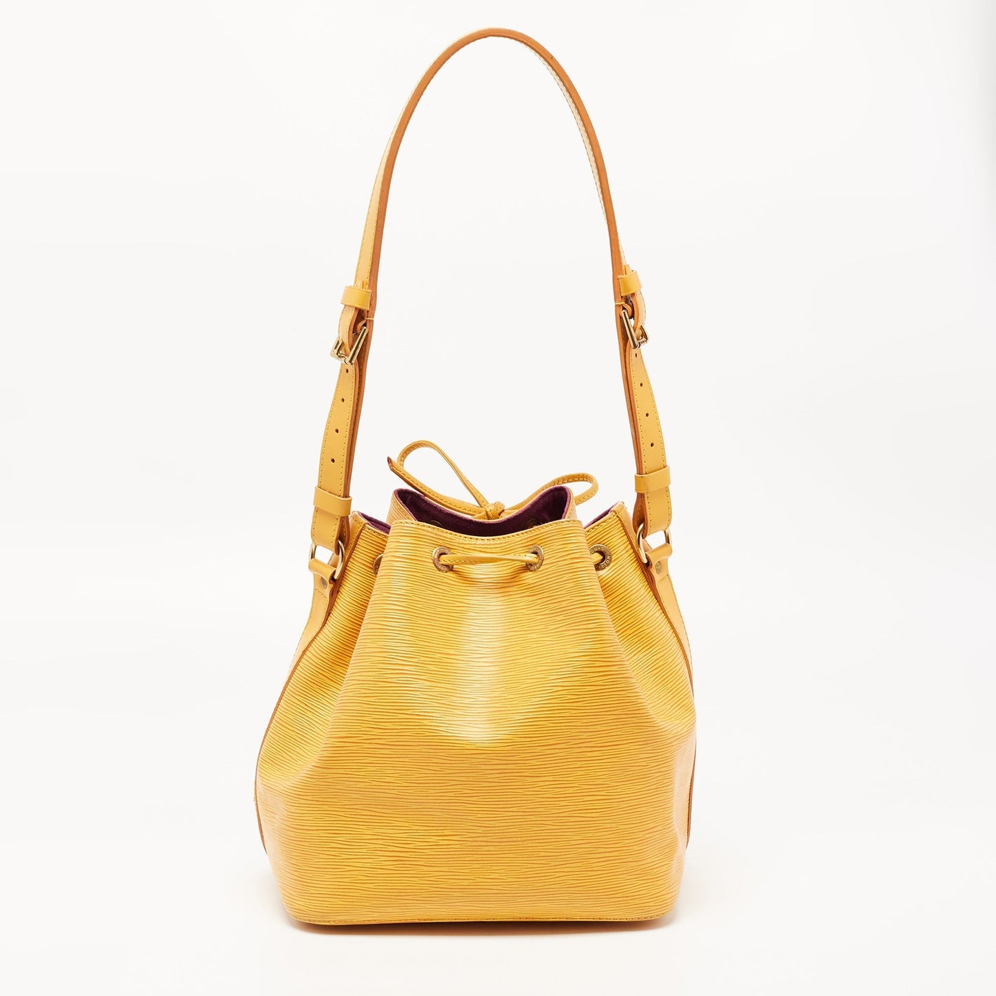 LOUIS VUITTON Tassil Yellow Epi Leather Neonoe Bag