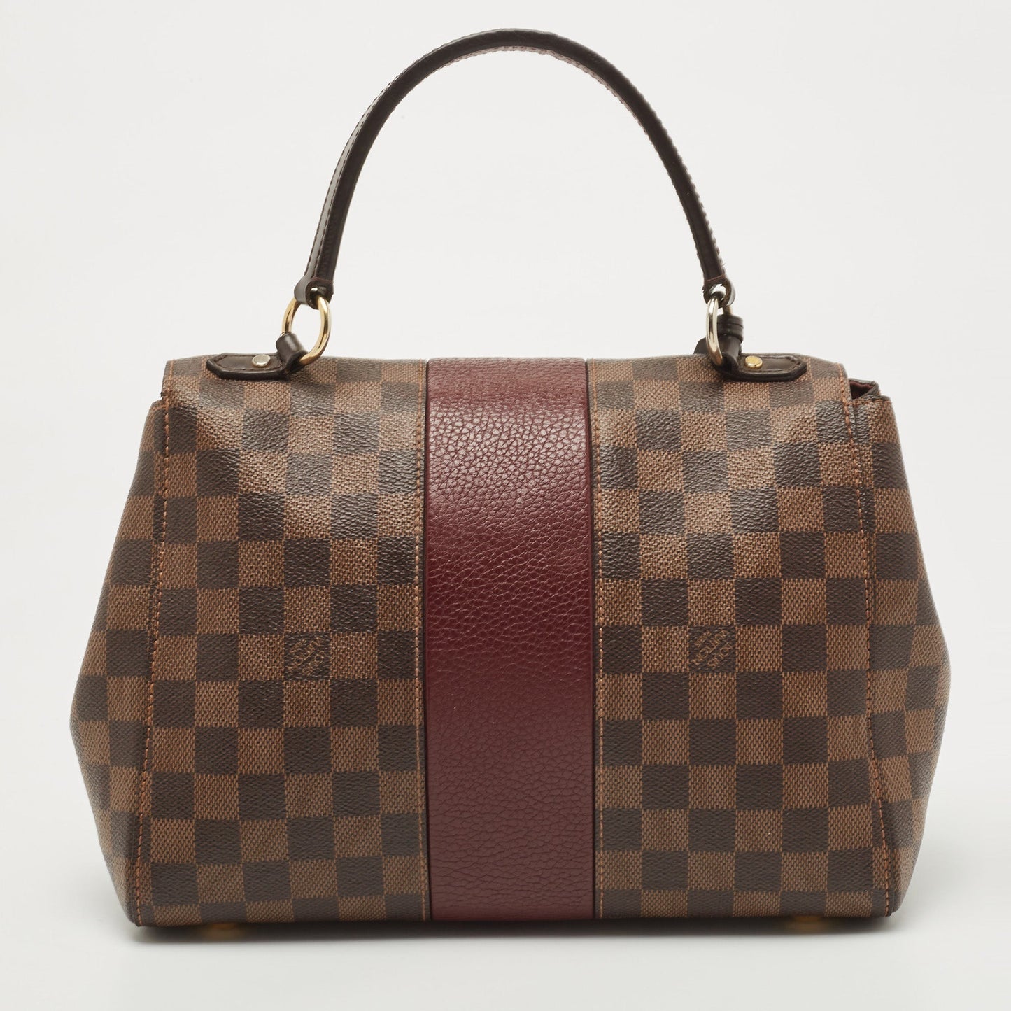 LOUIS VUITTON Bordeaux Damier Ebene Bond Street Bag