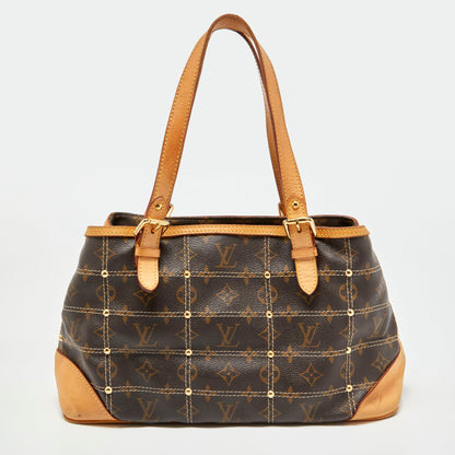 LOUIS VUITTON Monogram Canvas Limited Edition Riveting Bag