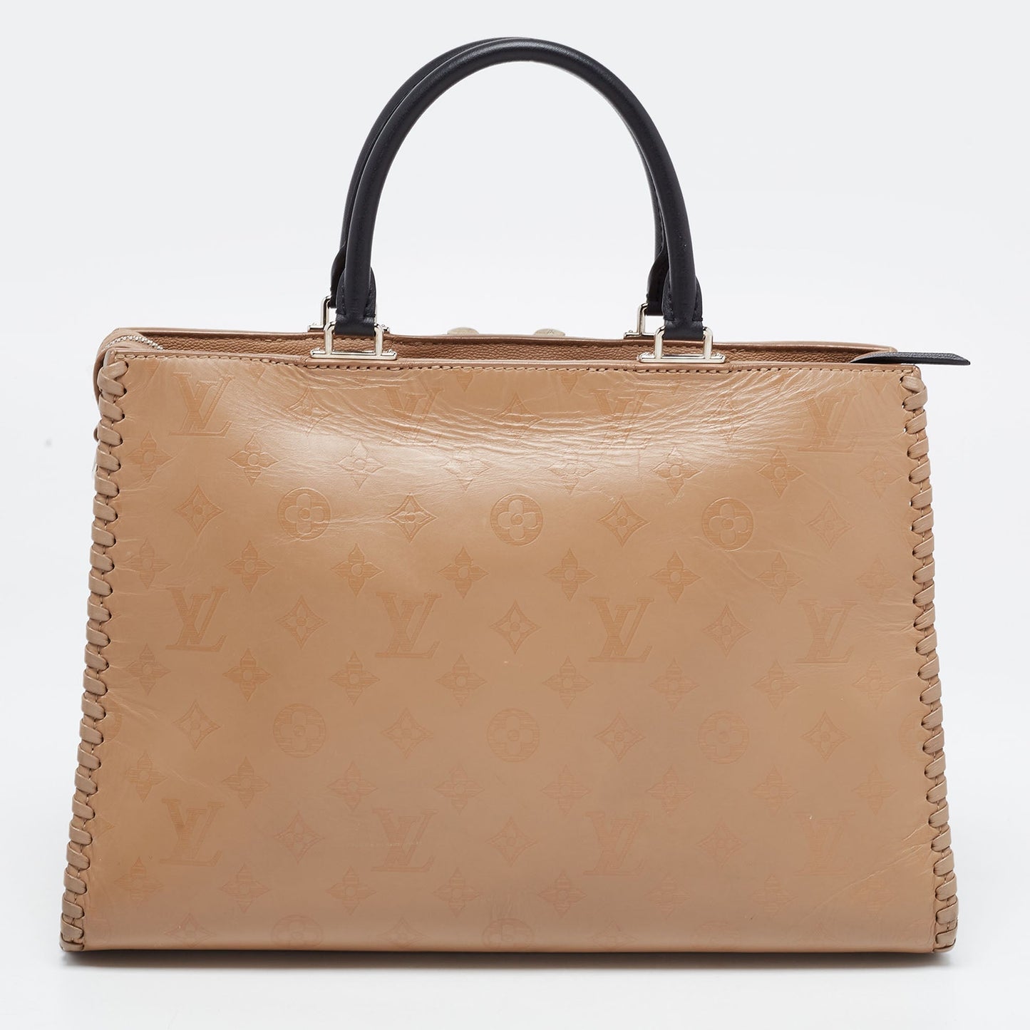 LOUIS VUITTON Tri Color Leather Monogram Very Zipped Bag