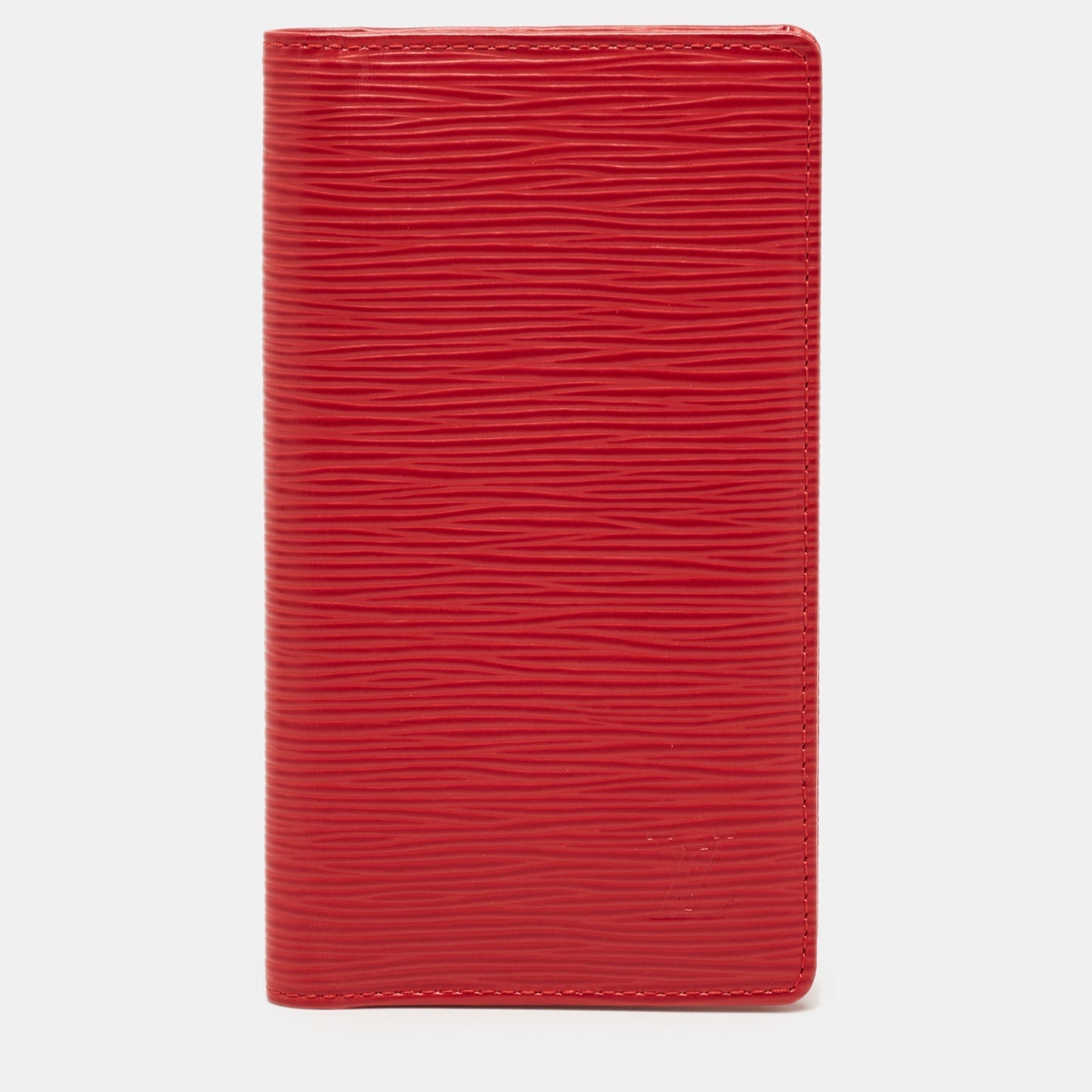 LOUIS VUITTON Red Epi Leather Pocket Organizer