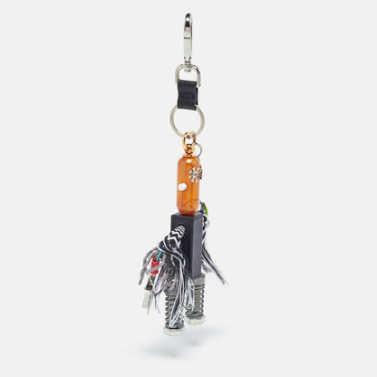 PRADA Multicolor Robot Bag Charm