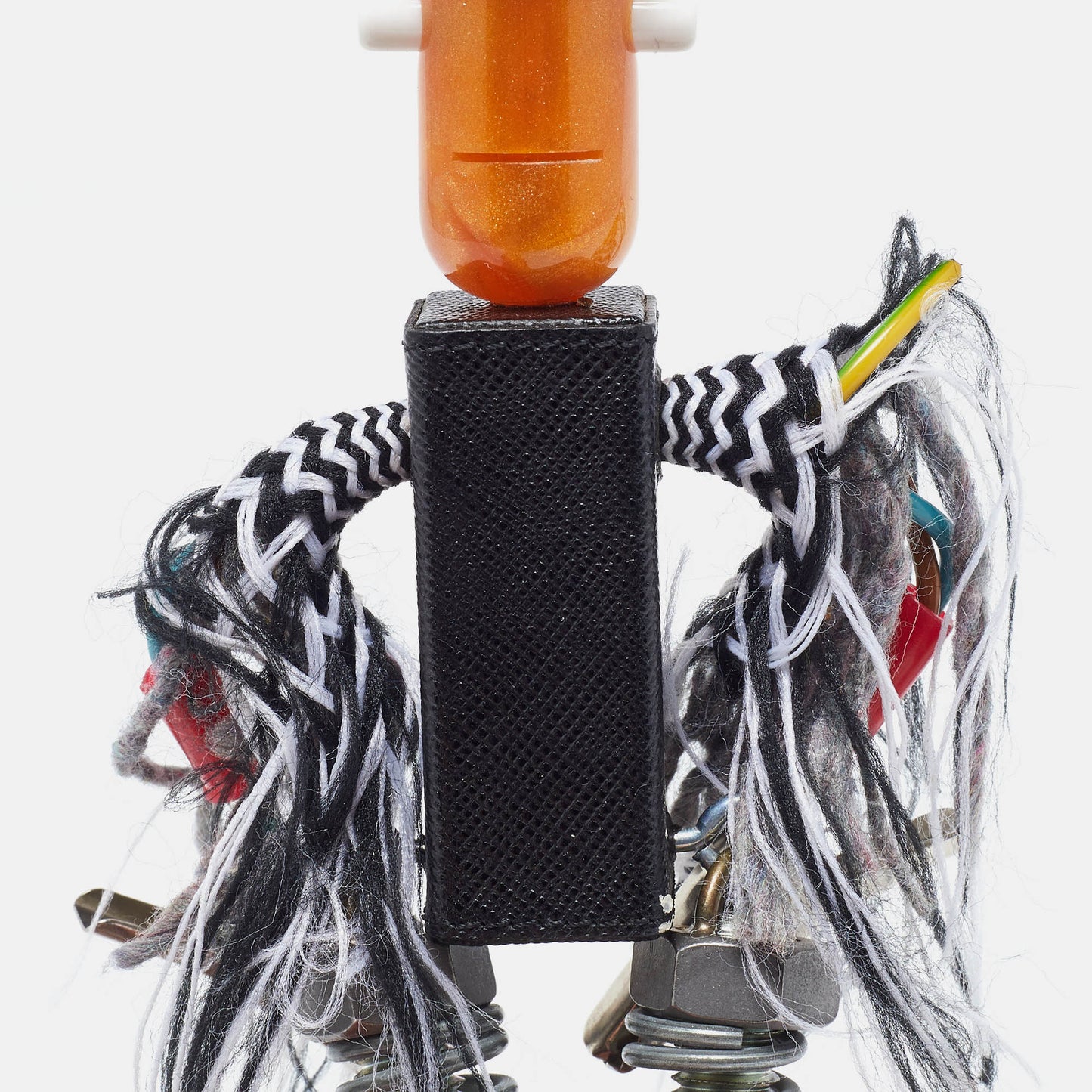 PRADA Multicolor Robot Bag Charm