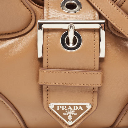 PRADA Brown Moon Padded Leather Re-edition 2002 Bag