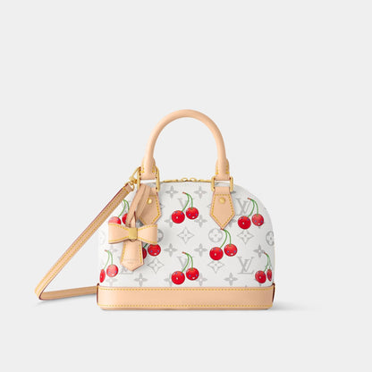 LV x TM Alma BB Bag Colorful Cherry Motif