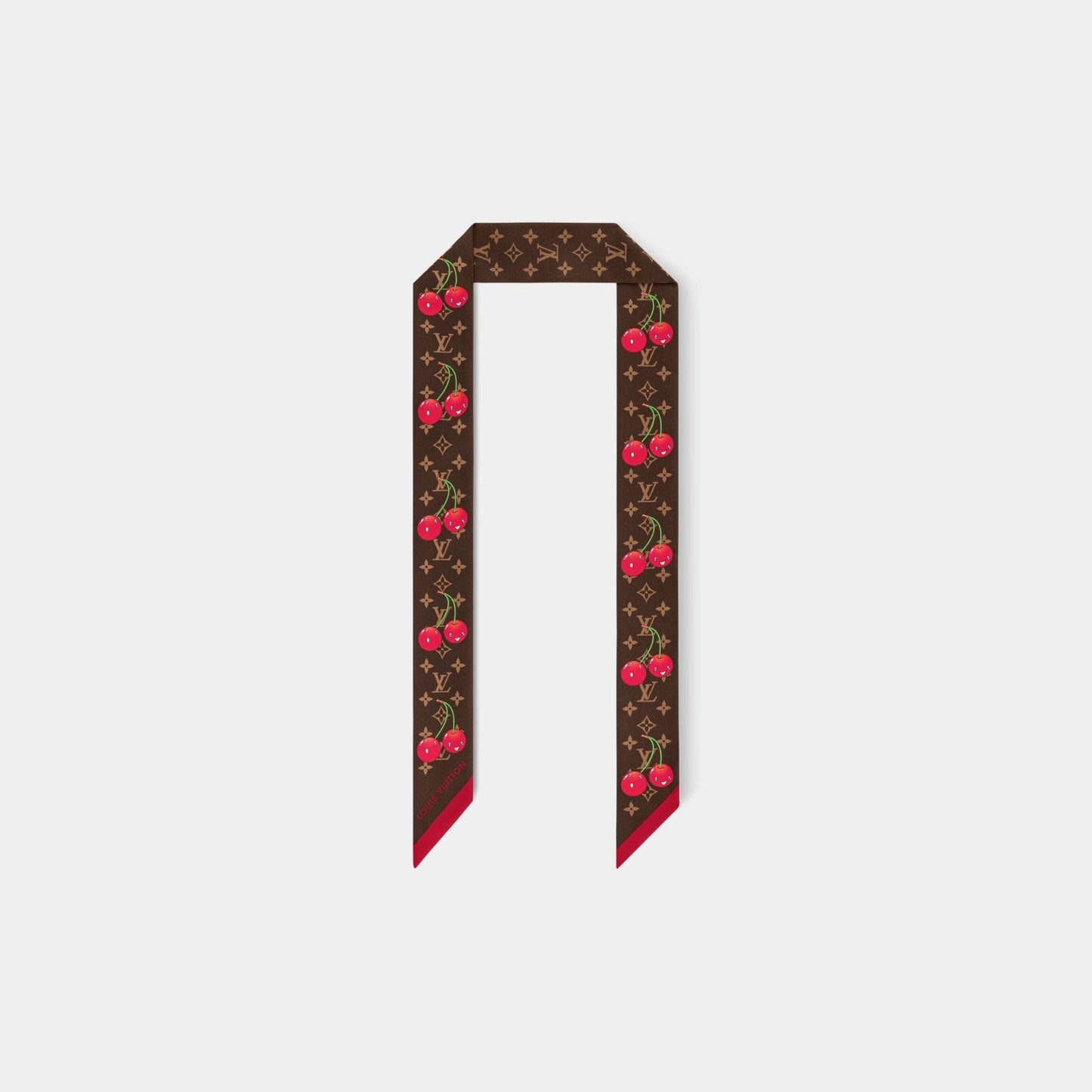 LV x TM Cherry Brown Monogram Headband
