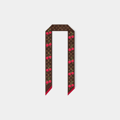 LV x TM Cherry Brown Monogram Headband