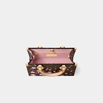 LV x TM OnTheGo PM with Cherry Blossom Motif