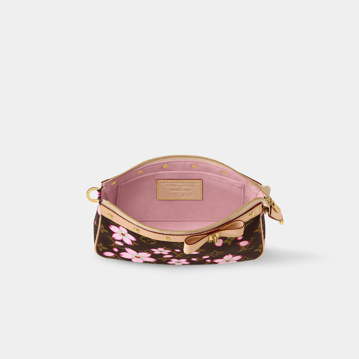 LV x TM Pochette Accessoires Monogram Cherry Blossom Handbag