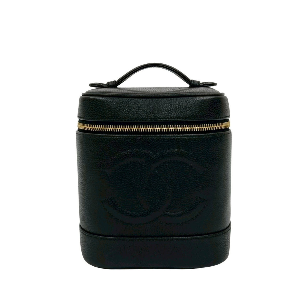 Chanel Coco Mark Caviar Mini Handbag
