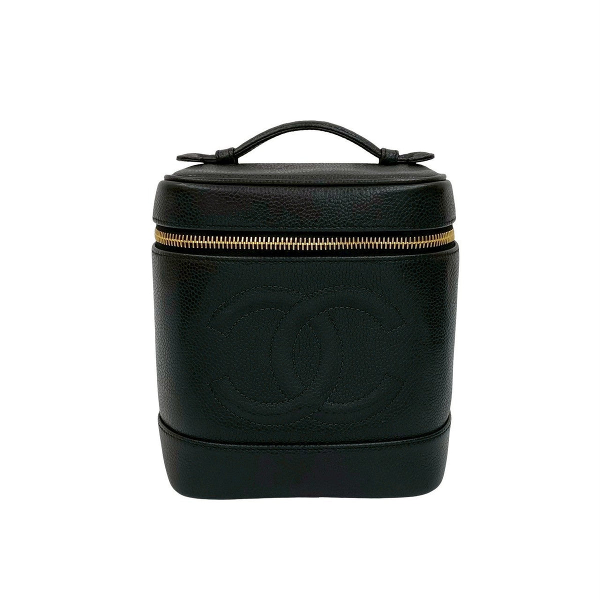 Chanel Coco Mark Caviar Skin Handbag