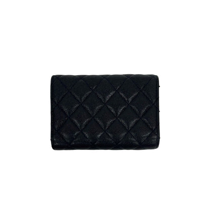 Chanel Boy Chanel Caviar Trifold Wallet