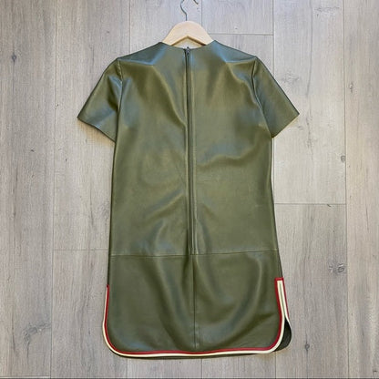 CELINE lambskin leather dress
