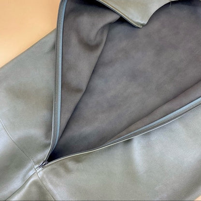 CELINE lambskin leather dress