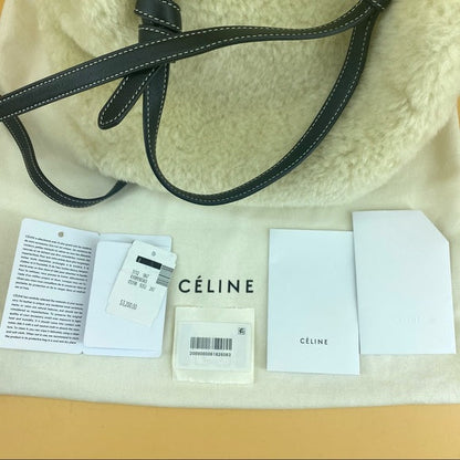 CELINE fur two-way bag NWT