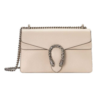 (WMNS) GUCCI Dionysus Series Single Shoulder Bag Small Beige 400249-0K7JN-9680