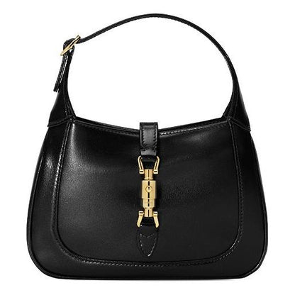 (WMNS) GUCCI Jackie 1961 Series Bag Single-Shoulder Bag MIni-Size Black 637091-10O0G-1000