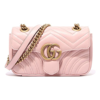 (WMNS) GUCCI GG Marmont Mini-Sized Single-Shoulder Bag Pink 446744-DTDIT-5909