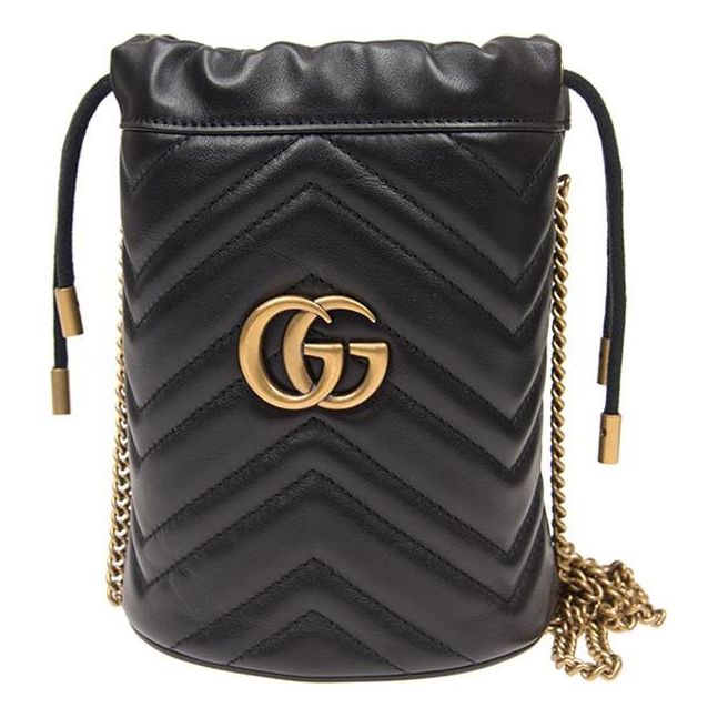 (WMNS) GUCCI GG Marmont Mini Crossbody Bag Black 575163-DTDRT-1000