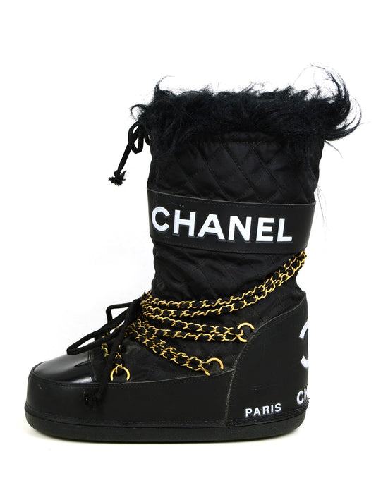 Chanel Iconic 90’s Vintage Moon Boots sz 41-43