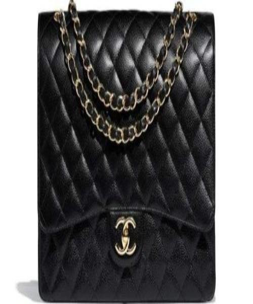 Chanel Large Classic HandBag Black