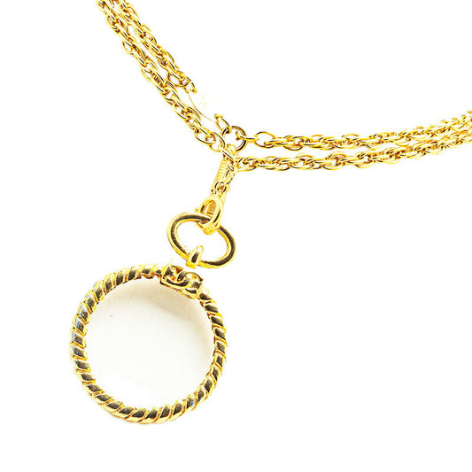 Chanel Coco Mark Loupe Necklace