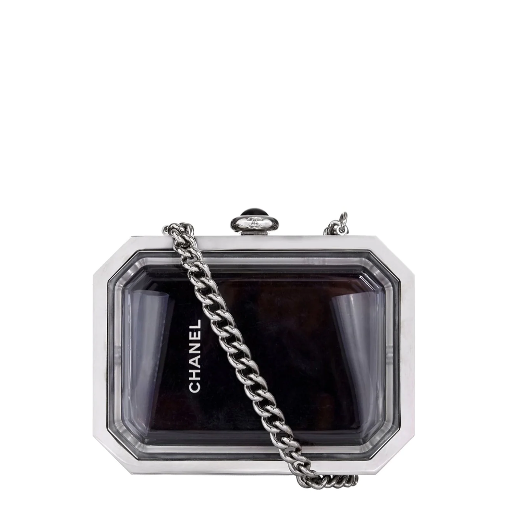 Vintage See-Through Minaudiere