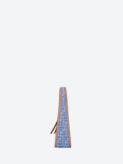 Fendi Women Mini Fendessence Denim Ff Leather Mini Bag