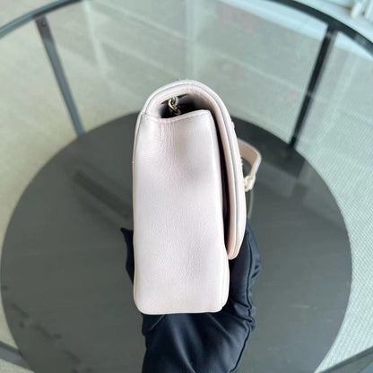*Modern Reissue 2015* Diana Small 22CM Quilted Lambskin Light Pink Golden Hardware Series 20