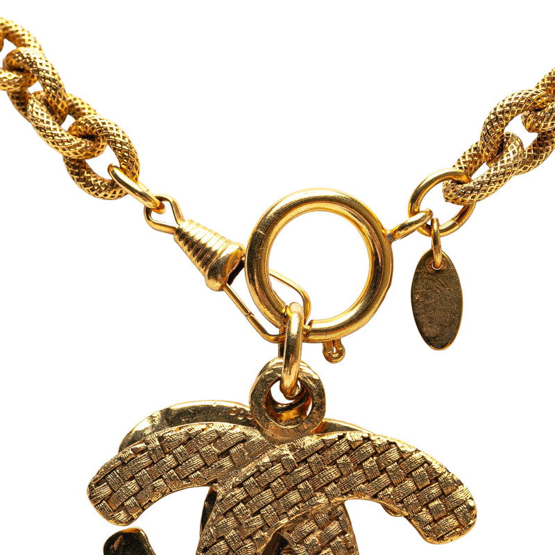 Chanel Coco Mark Braided Necklace