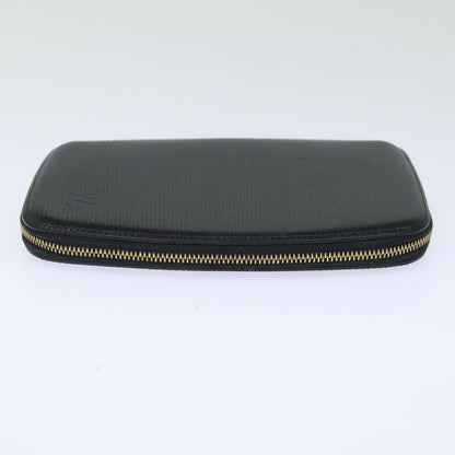 LOUIS VUITTON Epi Agenda Geode Travel Case Black M63872 LV Auth mr347