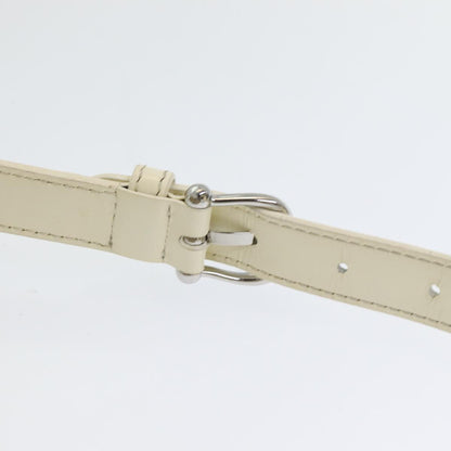 BURBERRY Nova Check Shoulder Bag PVC Beige Auth mr351