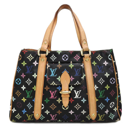 Louis Vuitton Aurelia MM Black Multicolor Monogram Canvas