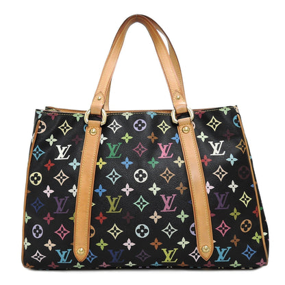 Louis Vuitton Aurelia MM Black Multicolor Monogram Canvas