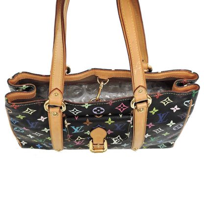 Louis Vuitton Aurelia MM Black Multicolor Monogram Canvas