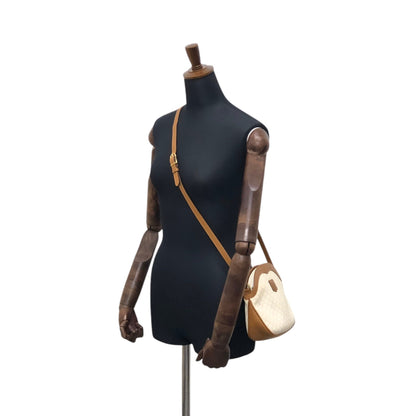 CELINE  Shoulder bag White Vintage y88uii