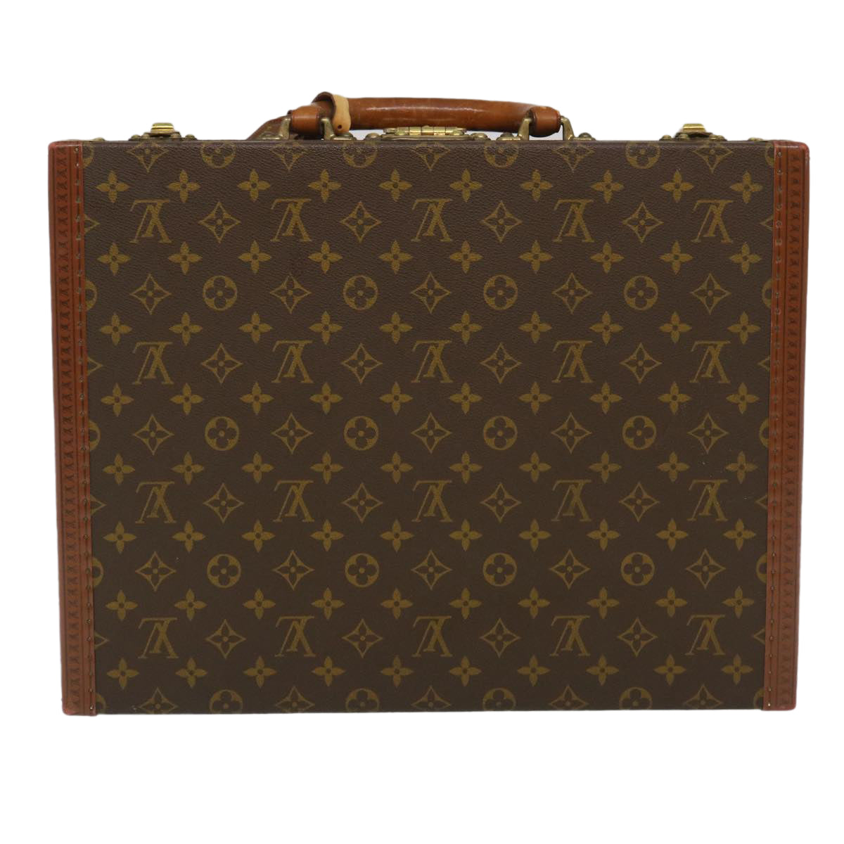 LOUIS VUITTON Monogram President Trunk Vintage M53012 LV 35153A