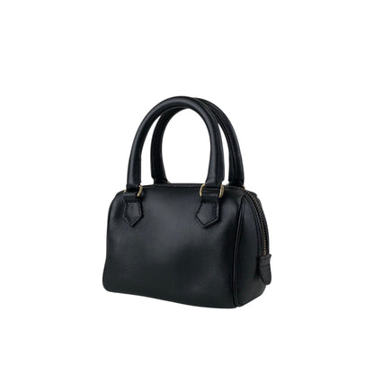 CELINE Two-way Small Handbag Shoulder bag Black Vintage tdajcw