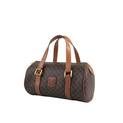 CELINE  Two-way Handbag Shoulder bag Brown Vintage tj3xfx