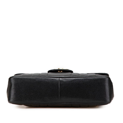 Chanel Mademoiselle Caviar Skin 2way Bag