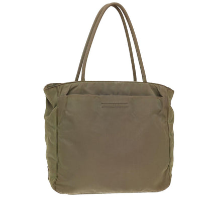 Prada Shoulder Bag Nylon Khaki  ny224